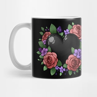 Heart with roses Mug